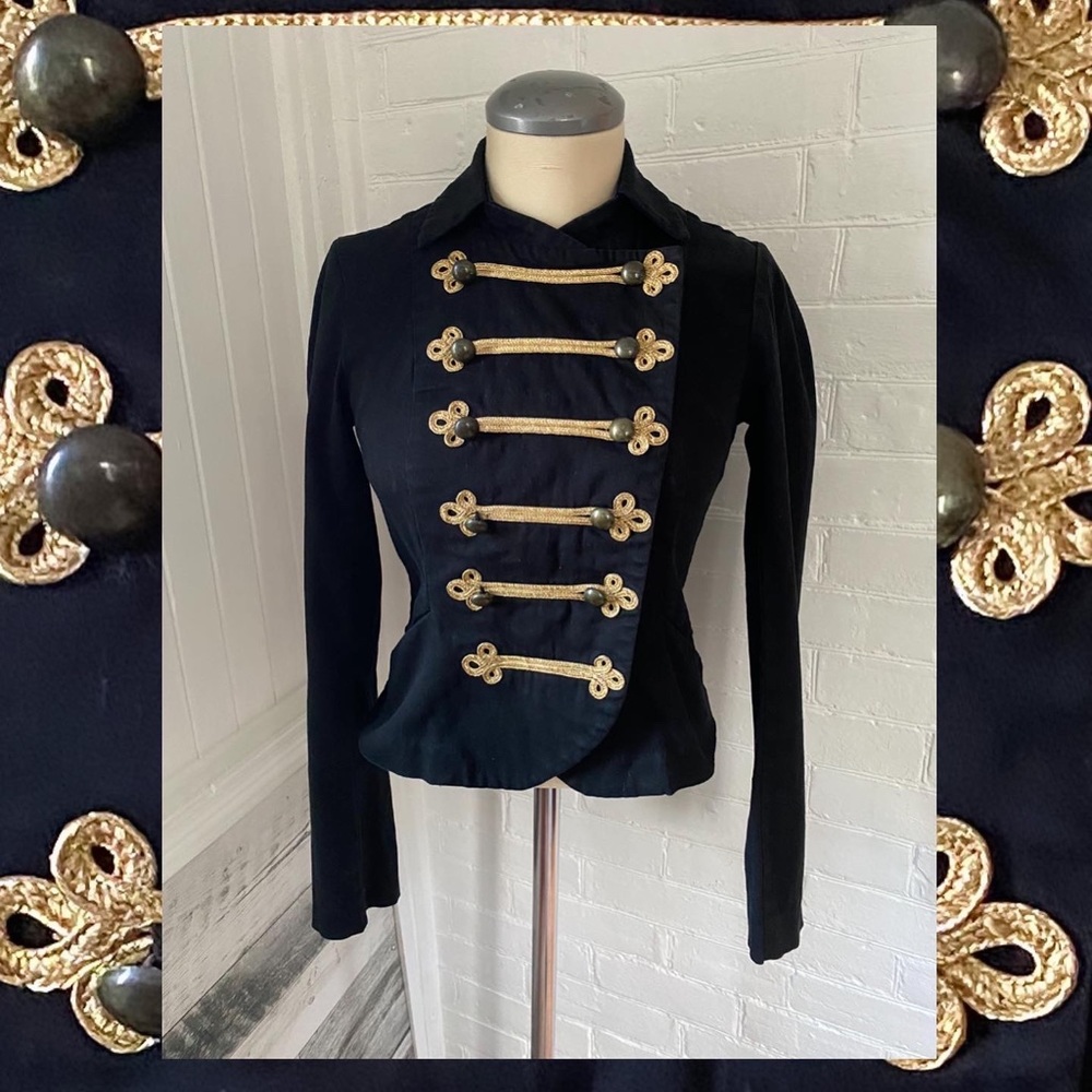 Kate Moss style military jacket. - Picture 2 of 7
